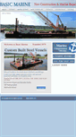 Mobile Screenshot of basicmarine.com